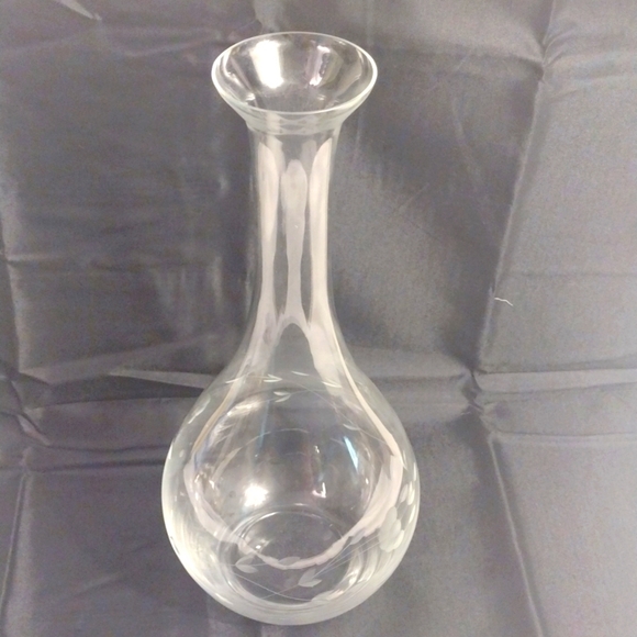 Princess house crystal vase or decanter heritage pattern - Picture 4 of 7